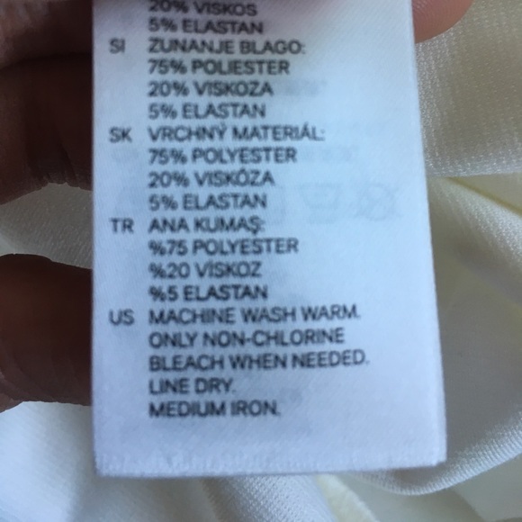 H&M Black - White dress - Picture 4 of 4