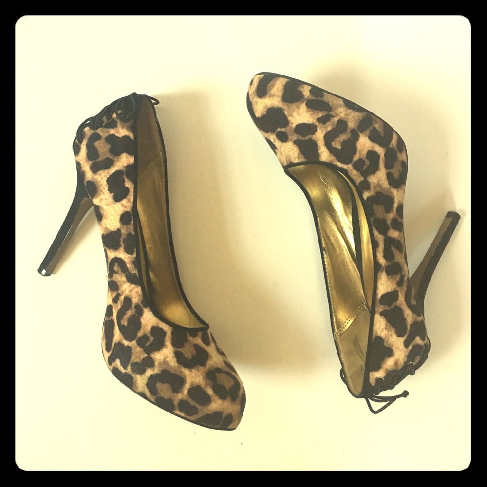 Leopard Print NY&C Heels Size 8