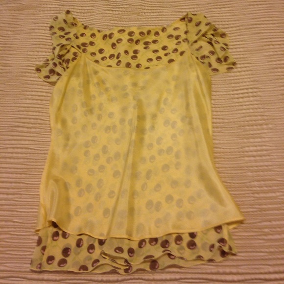 Max Studio 100% Silk Top - Picture 6 of 7