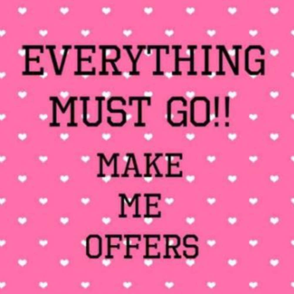 Feeling generous. Make offers! 🤗