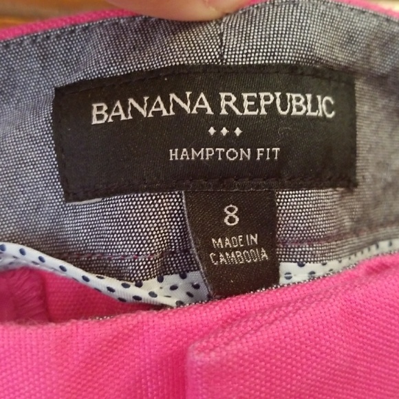 Banana Republic shorts hot pink size 8 - Picture 3 of 4