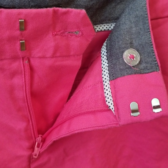 Banana Republic shorts hot pink size 8 - Picture 4 of 4