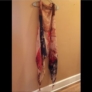 Trendy Flag vest or scarf long from boutique
