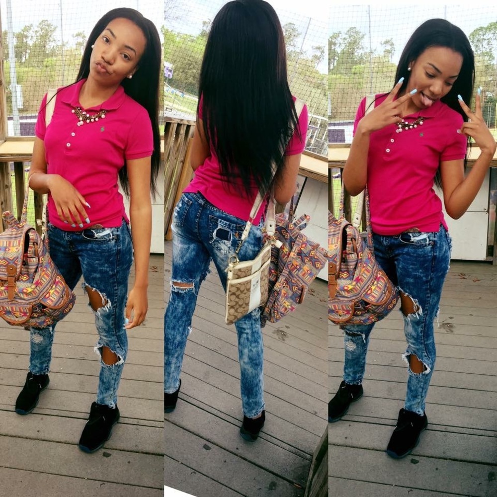 Ralph Lauren Sport Pink Polo