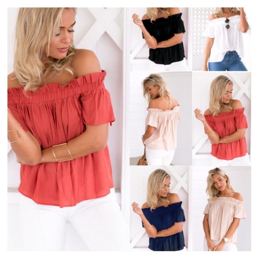 JUST IN🌷New Ruffle Loose Top - Picture 3 of 8