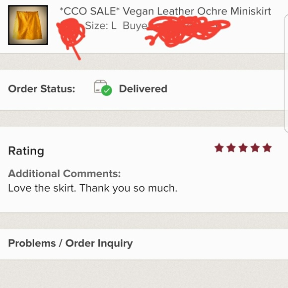 Vegan Leather Blush Pink Miniskirt - Picture 8 of 8