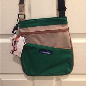 Kavu Keepsake Rope Crossbody Green
