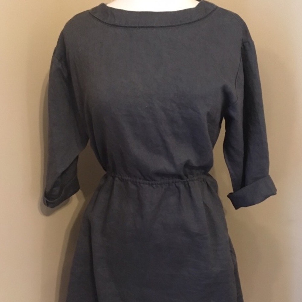 Vintage gray dress