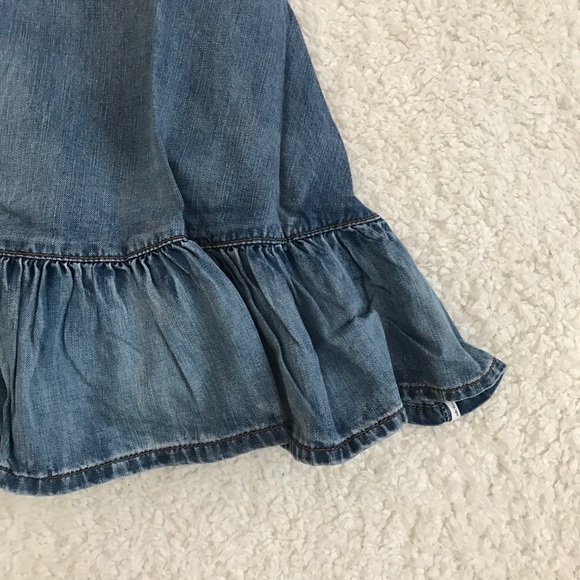 🎀 One Teaspoon Pinkie Chambray Lotus Denim Dress - Picture 4 of 7