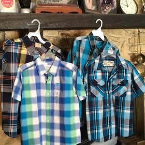 Lot 4 XL 14/16 boys dress s/s shirt's Lot of 4