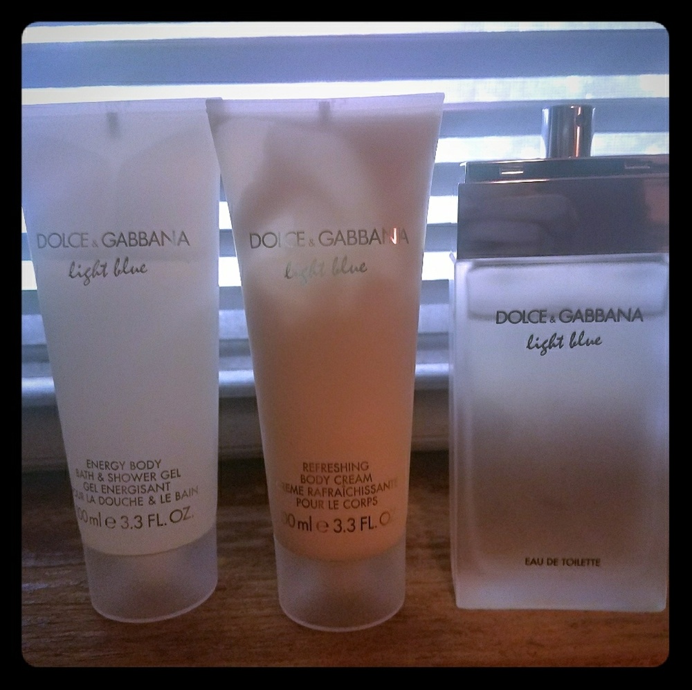 Dolce and Gabbana Light Blue Set *Weekend Sale*