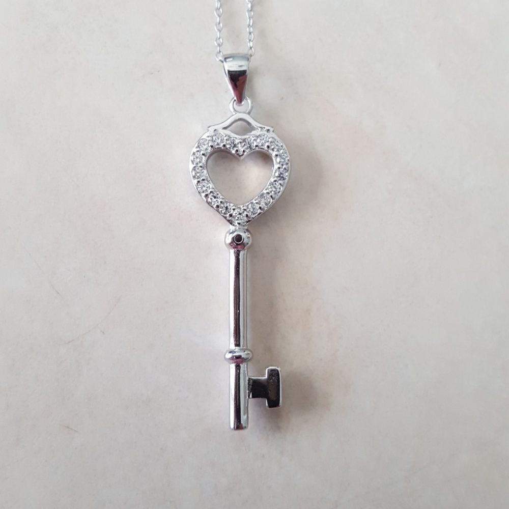 Key to my heart necklace