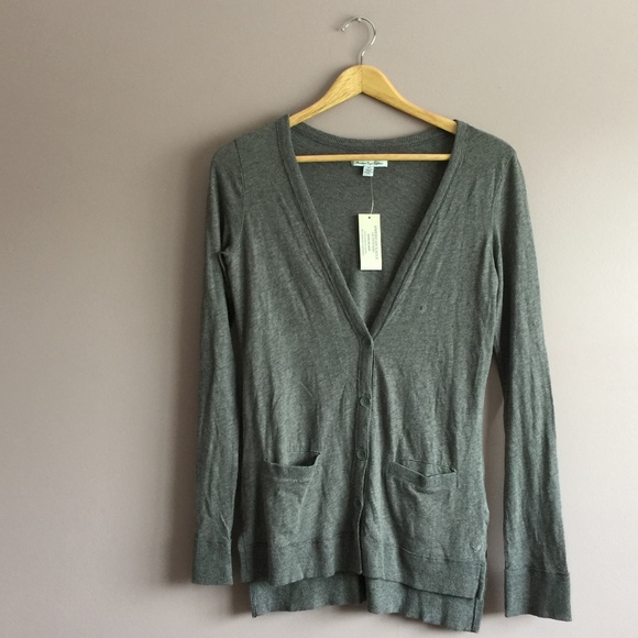 American Eagle Outfitters Sweaters - NWT! American Eagle Gray Button Down Cardigan