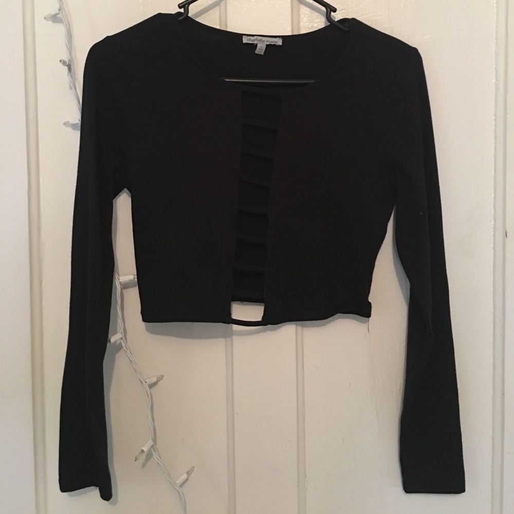 Black Crop Top