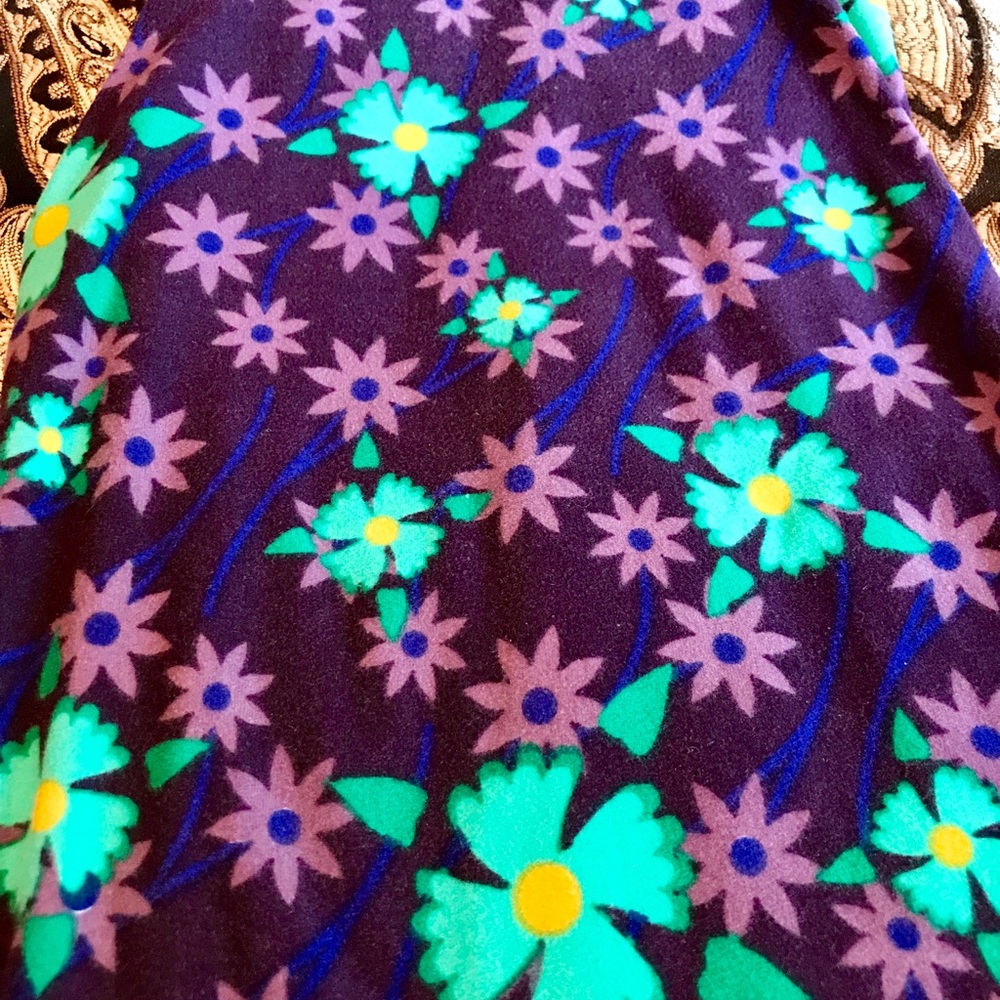 LuLaRoe leggings flowers