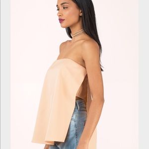 New never worn strapless shirt