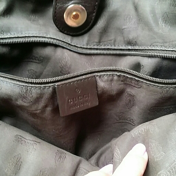 Gucci leather large sukey - Picture 3 of 8