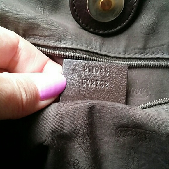 Gucci leather large sukey - Picture 4 of 8