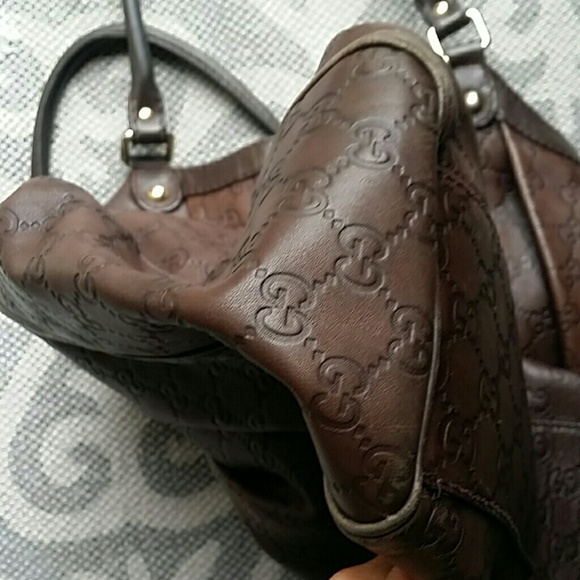 Gucci leather large sukey - Picture 7 of 8