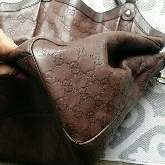Gucci leather large sukey - Picture 8 of 8