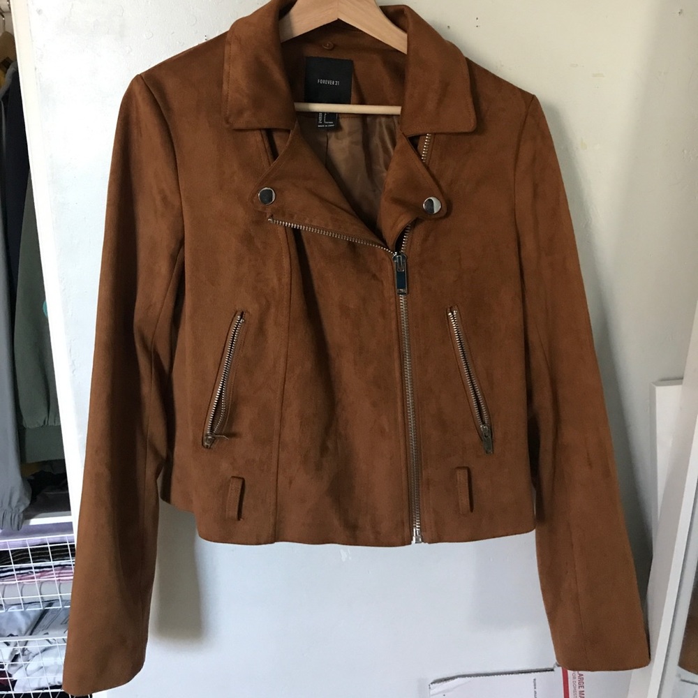 Suede Moto jacket