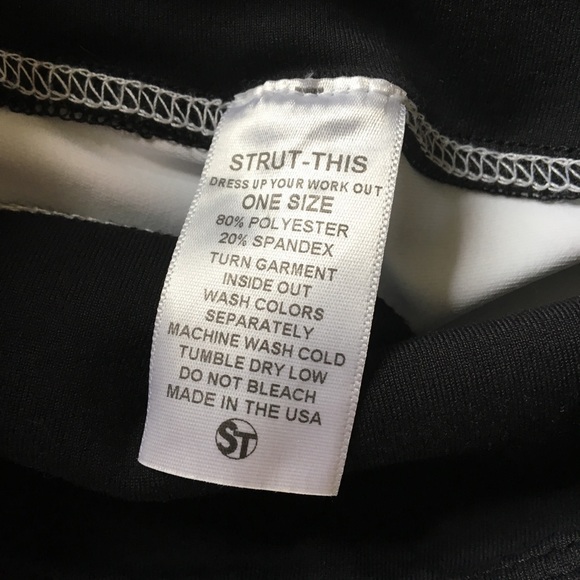 Strut-This graham floral pink/gray crop size O/S - Picture 4 of 6