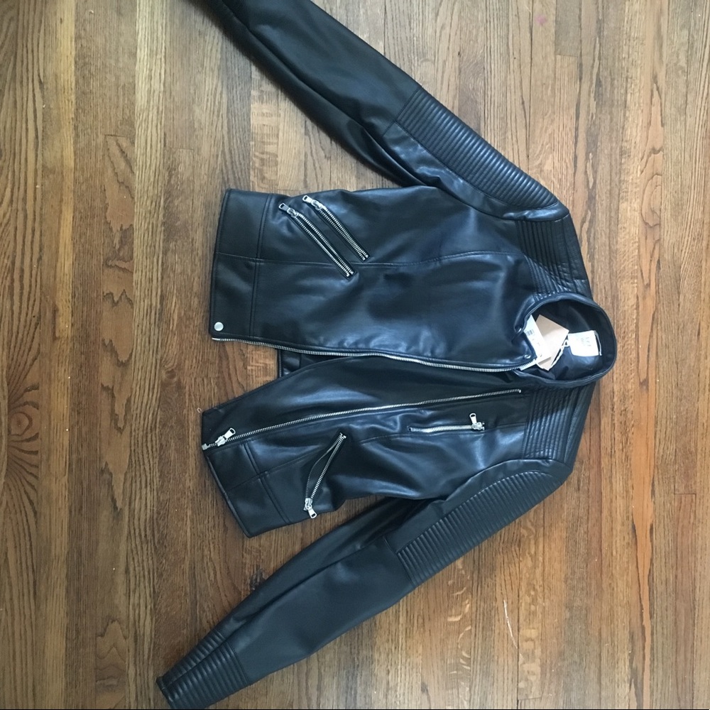 Leather jacket from Zara