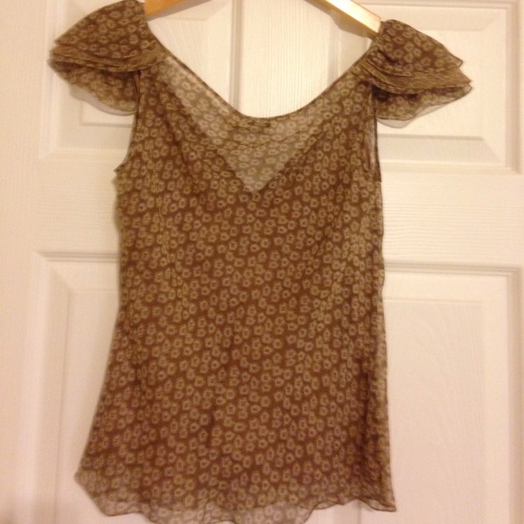 Max Studio 100% Silk Top - Picture 4 of 7