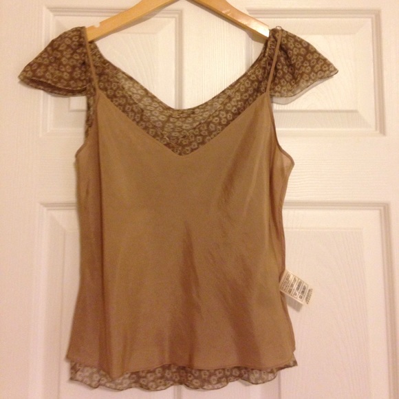 Max Studio 100% Silk Top - Picture 6 of 7