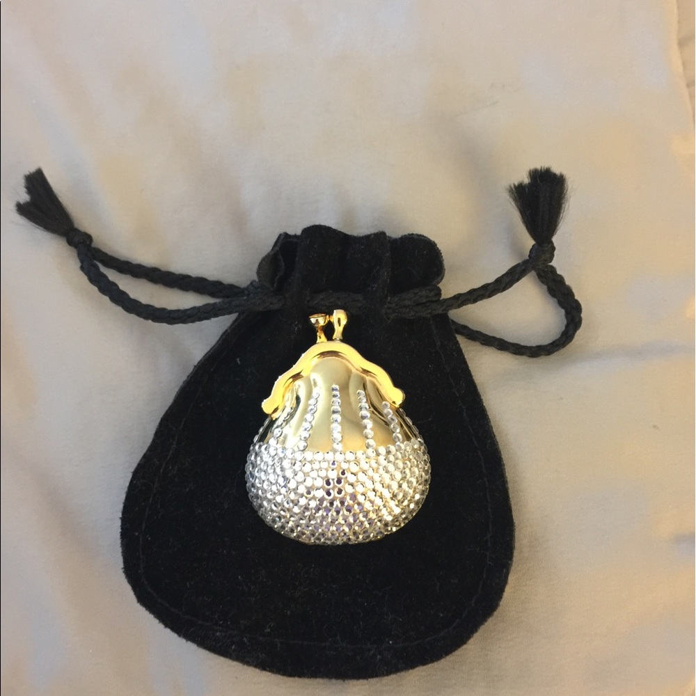 Vintage Judith Leiber Crystal Encrusted Pill Box