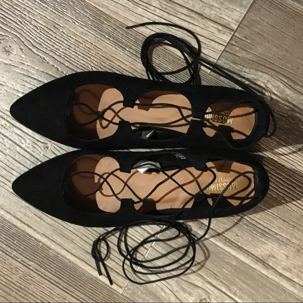 Mossimo Lace Up Flats