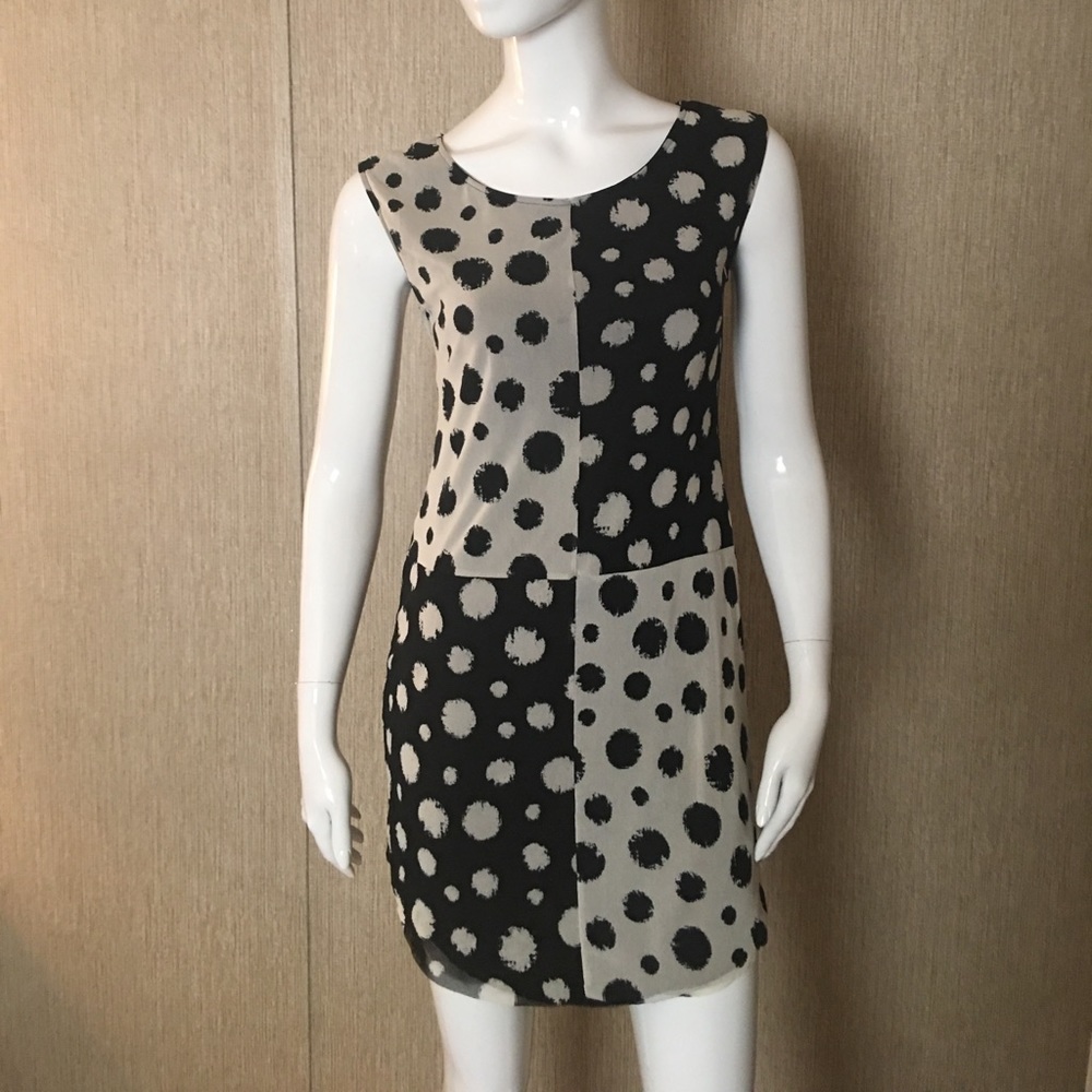 Funky polka dot party dress