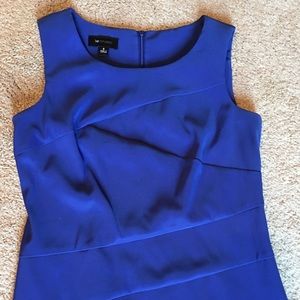 Blue "Wear to Work" Dress Size 6 Like New