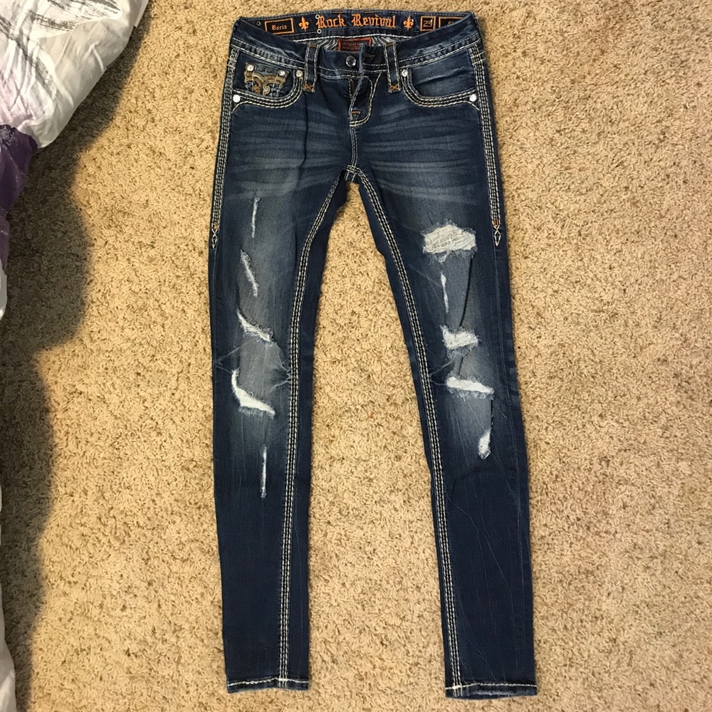 Rock revival jeans 25