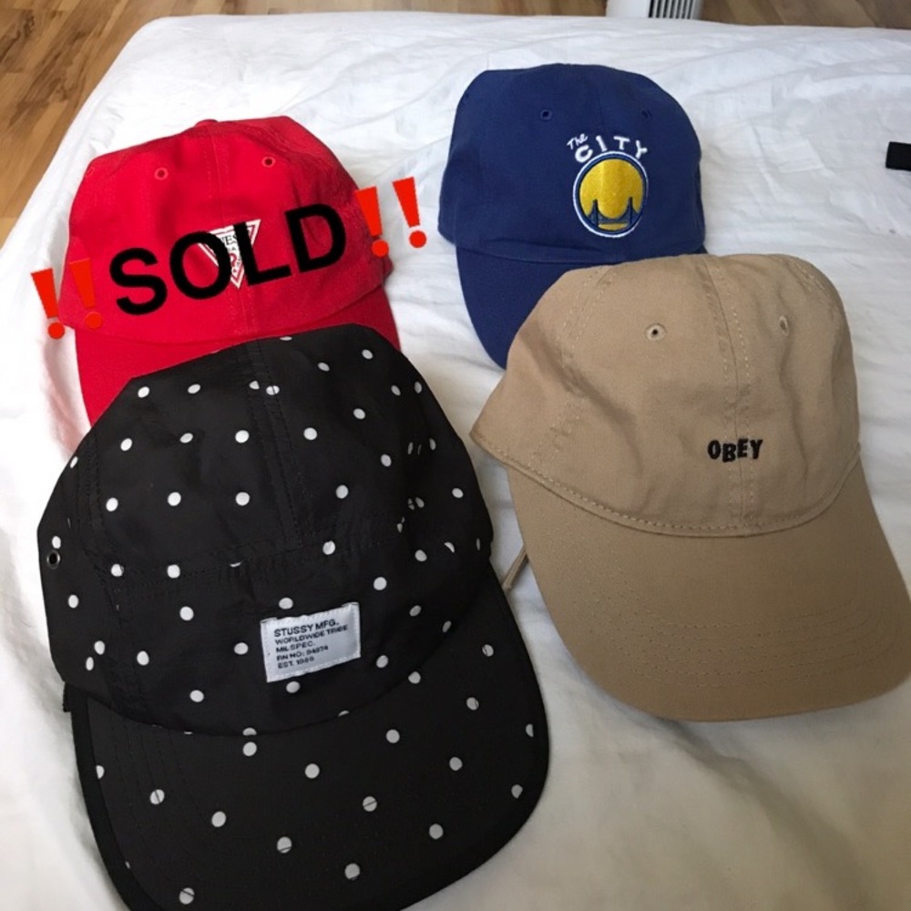 GUESS, STUSSY, OBEY, WARRIORS HAT