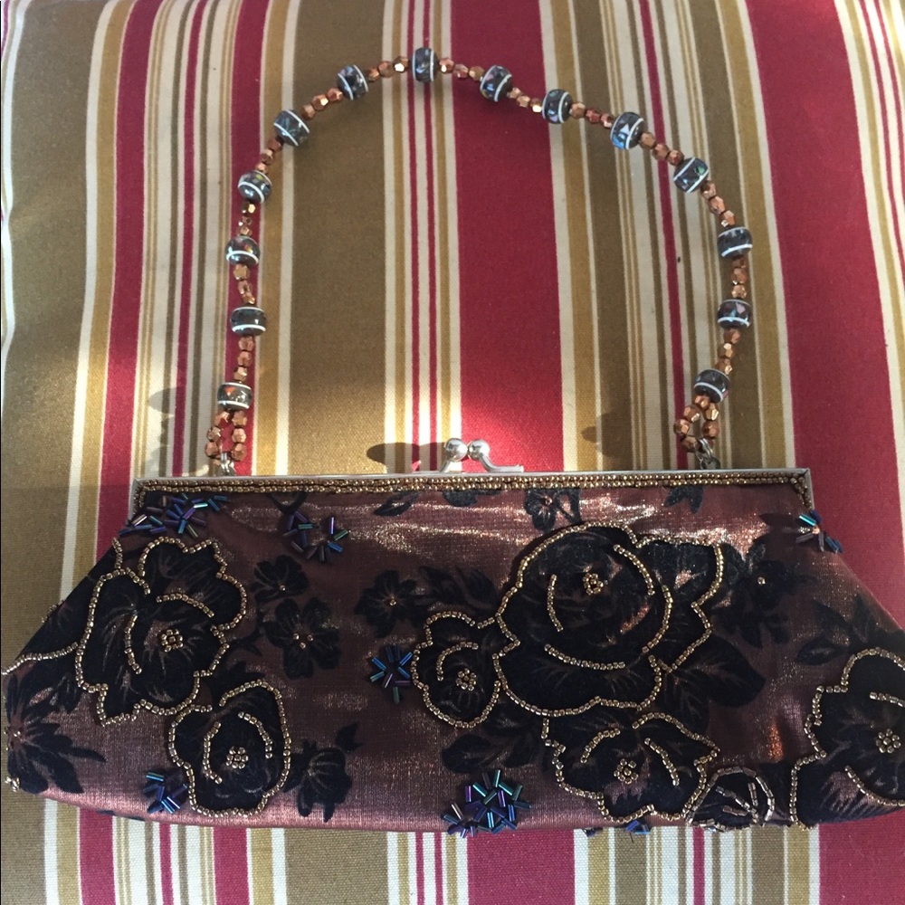 Beaded handbag