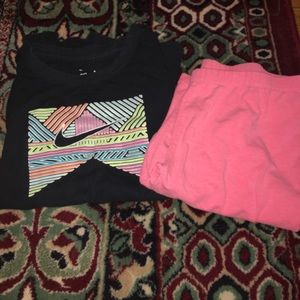 Mike short sleeve shirt and bermuda shorts size 12