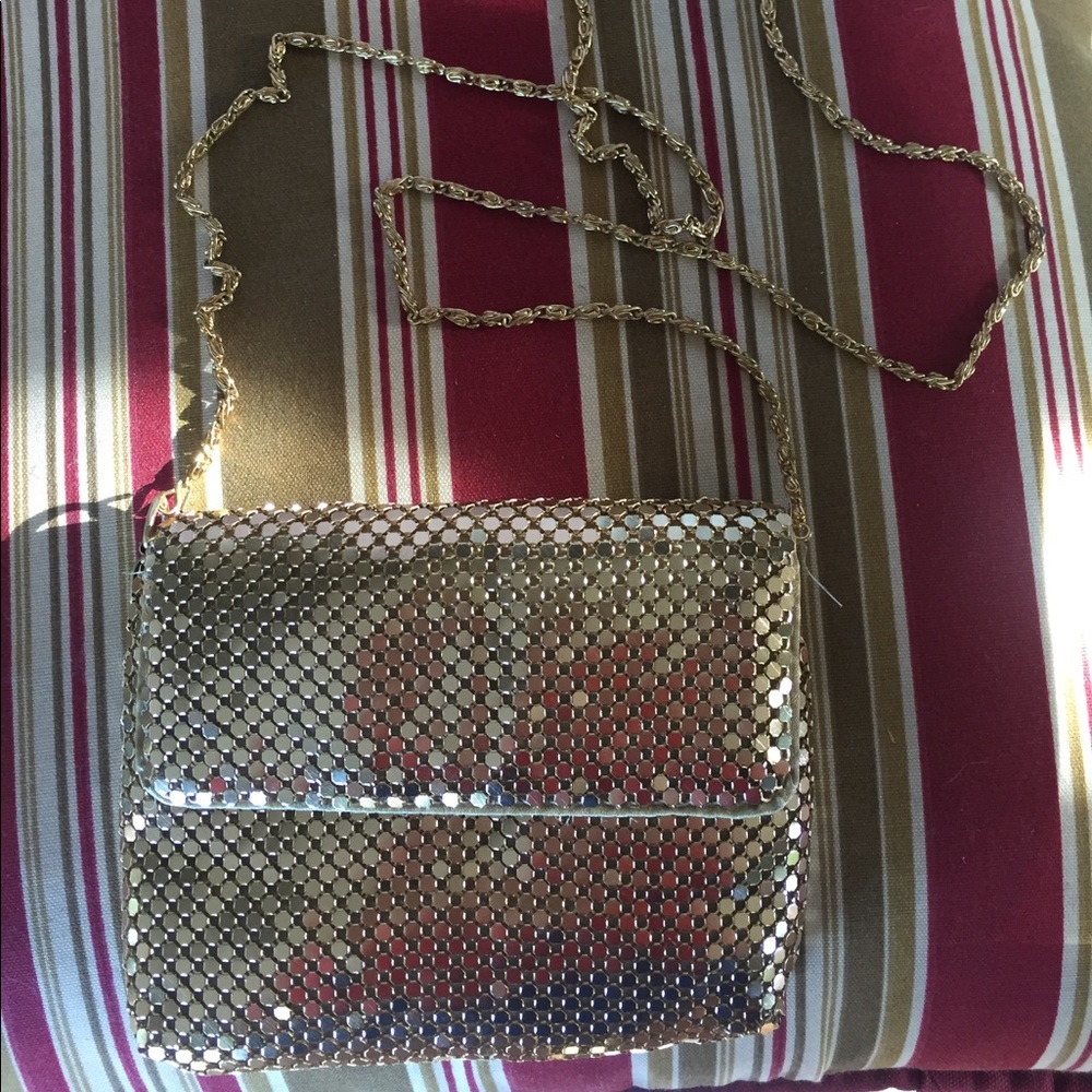 Gold small crossbody