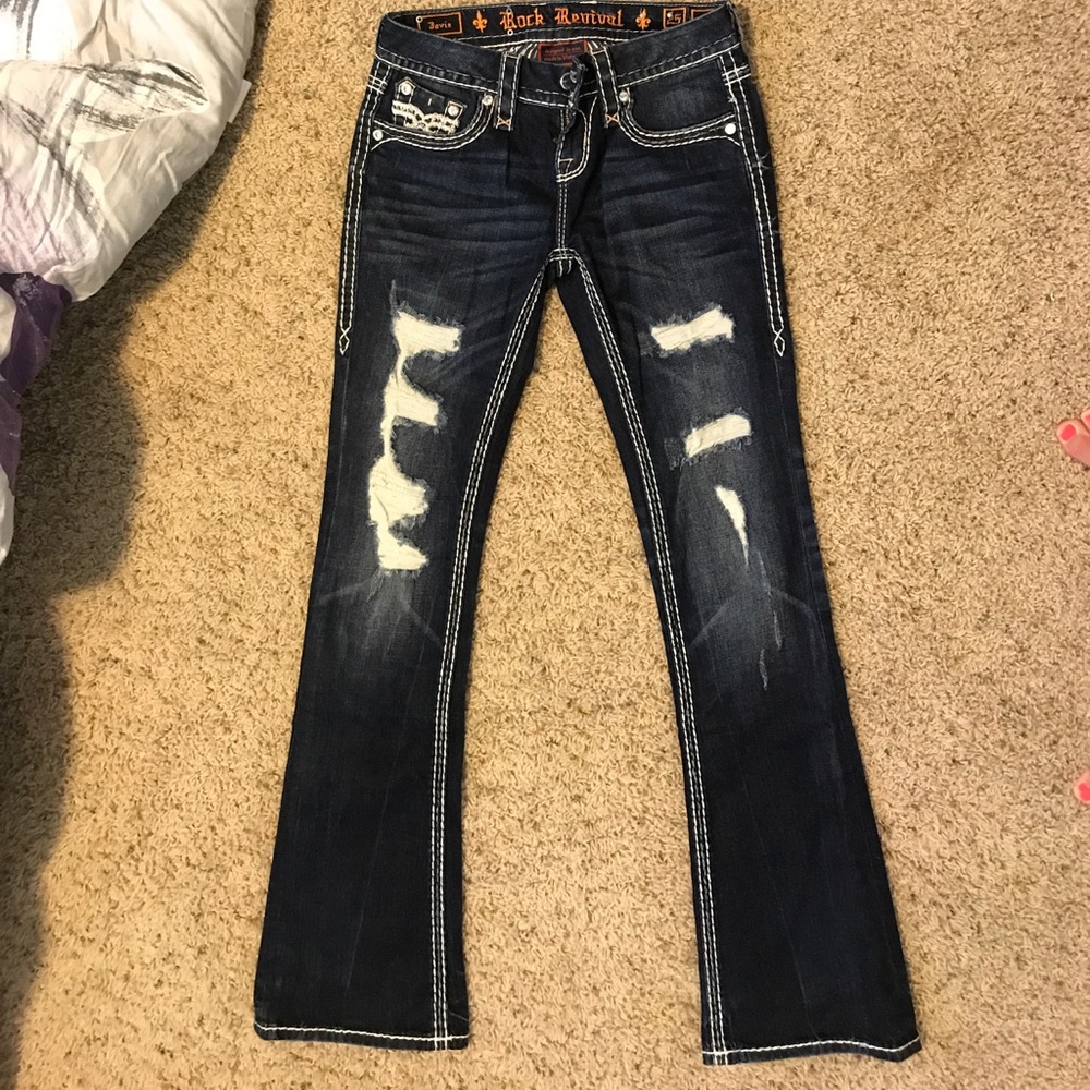 Rock revival jeans 25