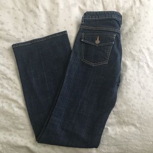 Banana Republic • dark wash jean 2S (short)