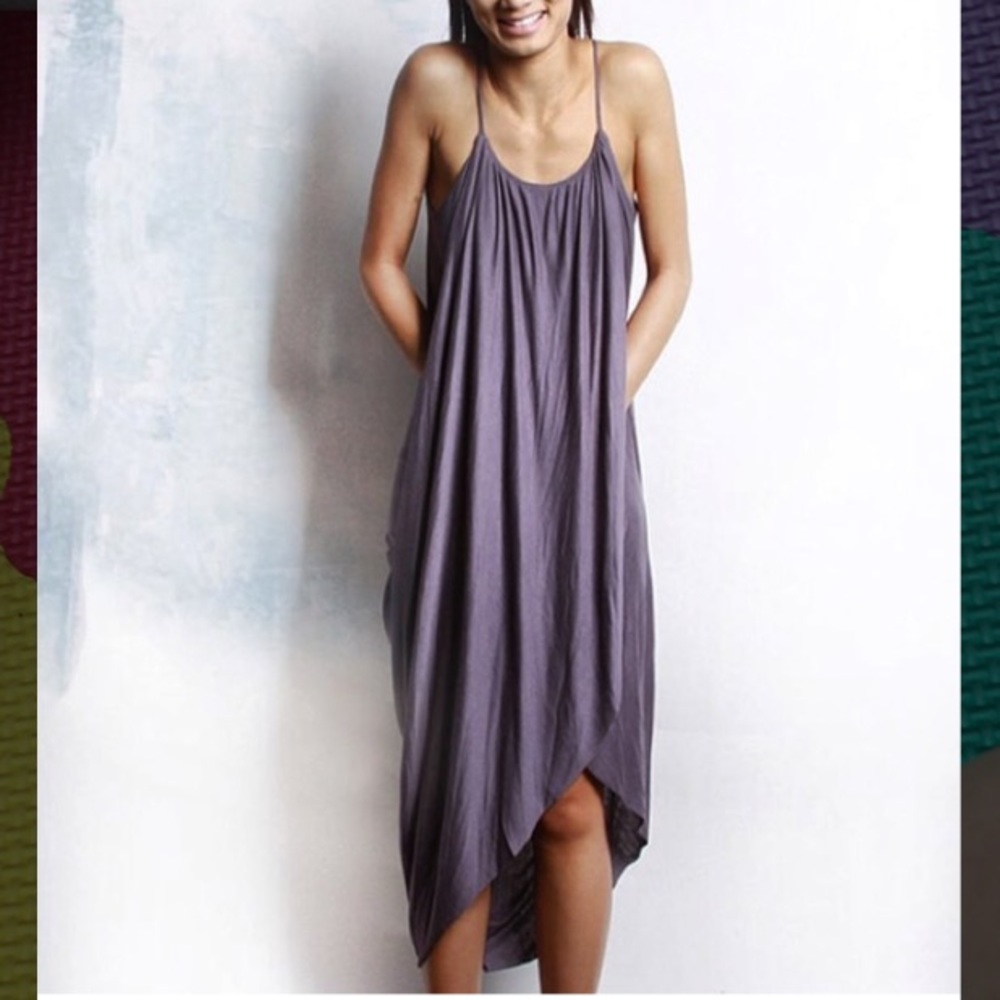 NWT - dusty purple wrap dress