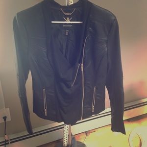 Kardashian Kollection Leather Jacket