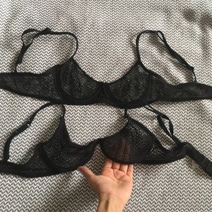 American apparel apparel bra bundle