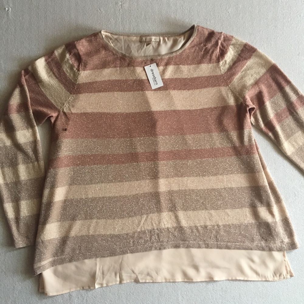 Light sparkly sweater