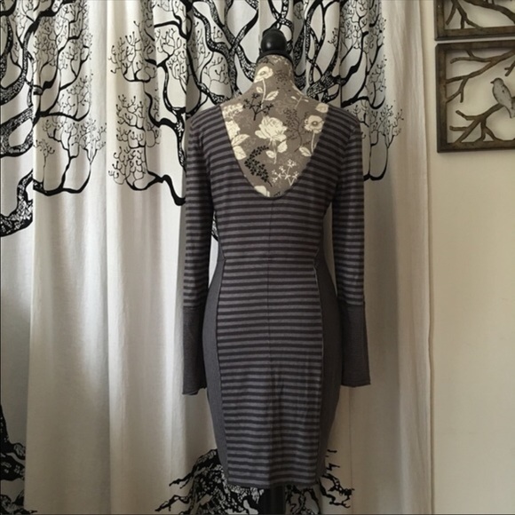 Free People Striped Knit Dress - Picture 4 of 4