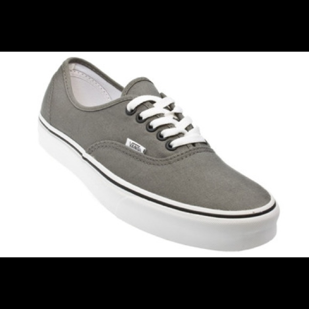 Gray Vans for sell good condition!