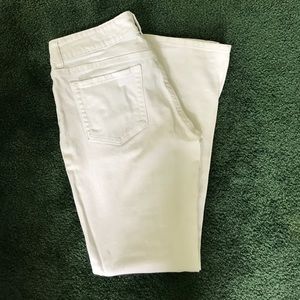 Gap white jeans