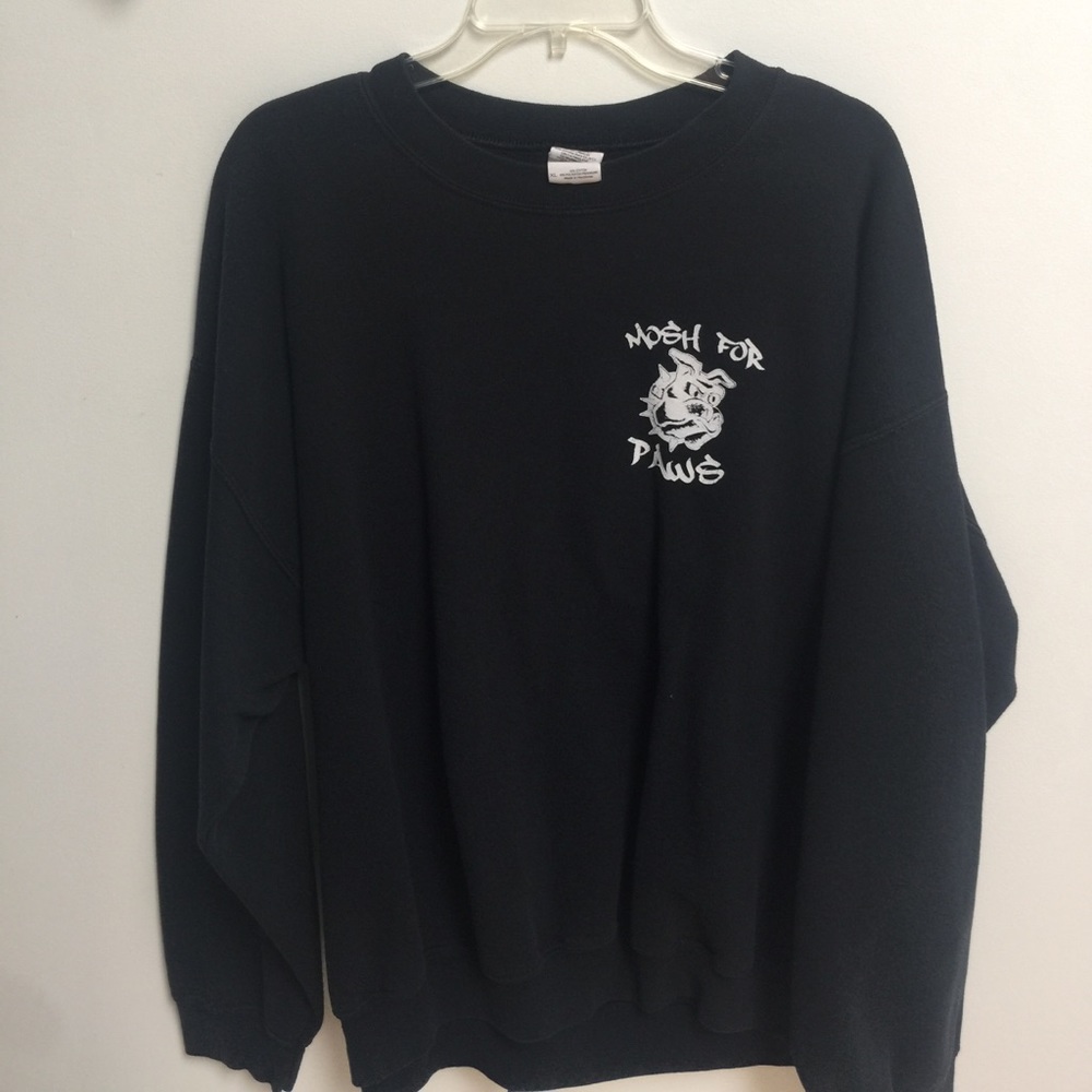 Original printing Mosh for paws crew neck