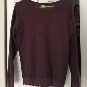 Burgundy Sweater