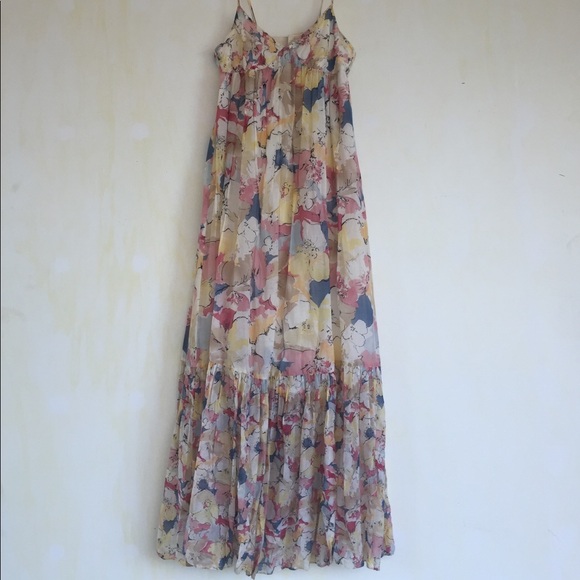 Zara Dresses & Skirts - FINAL PRICE Zara Basics Floral Maxi Dress, S